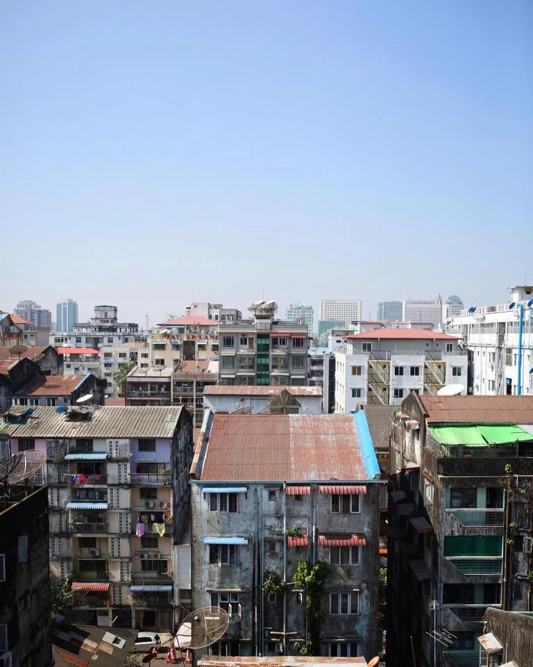 Downtown Yangon. December 2016.