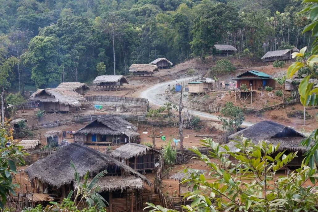 Hay Khun village in Lahe Township, Nagaland.