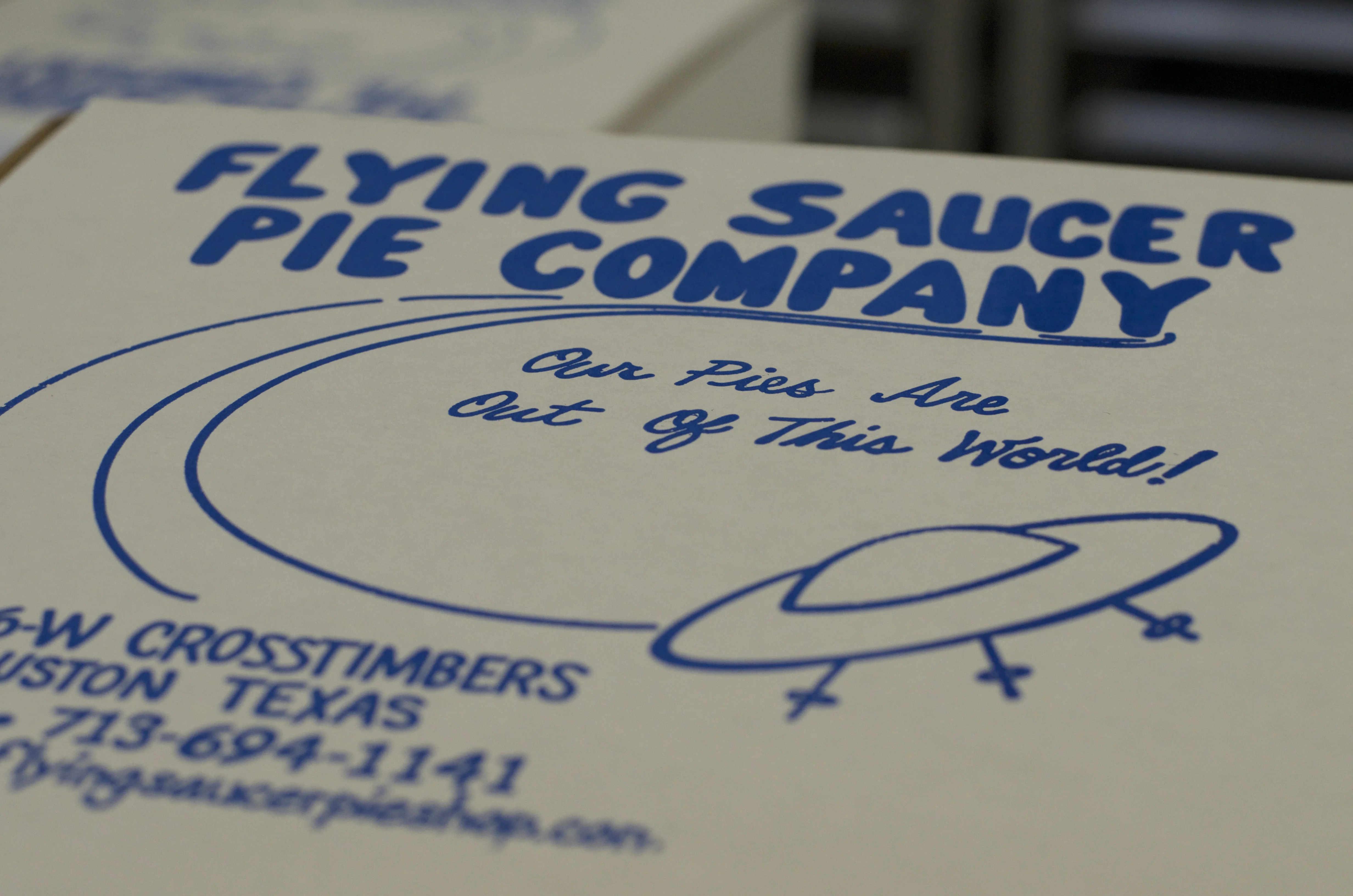 Flying Saucer Pie Company (Crosstimbers/Shepherd)