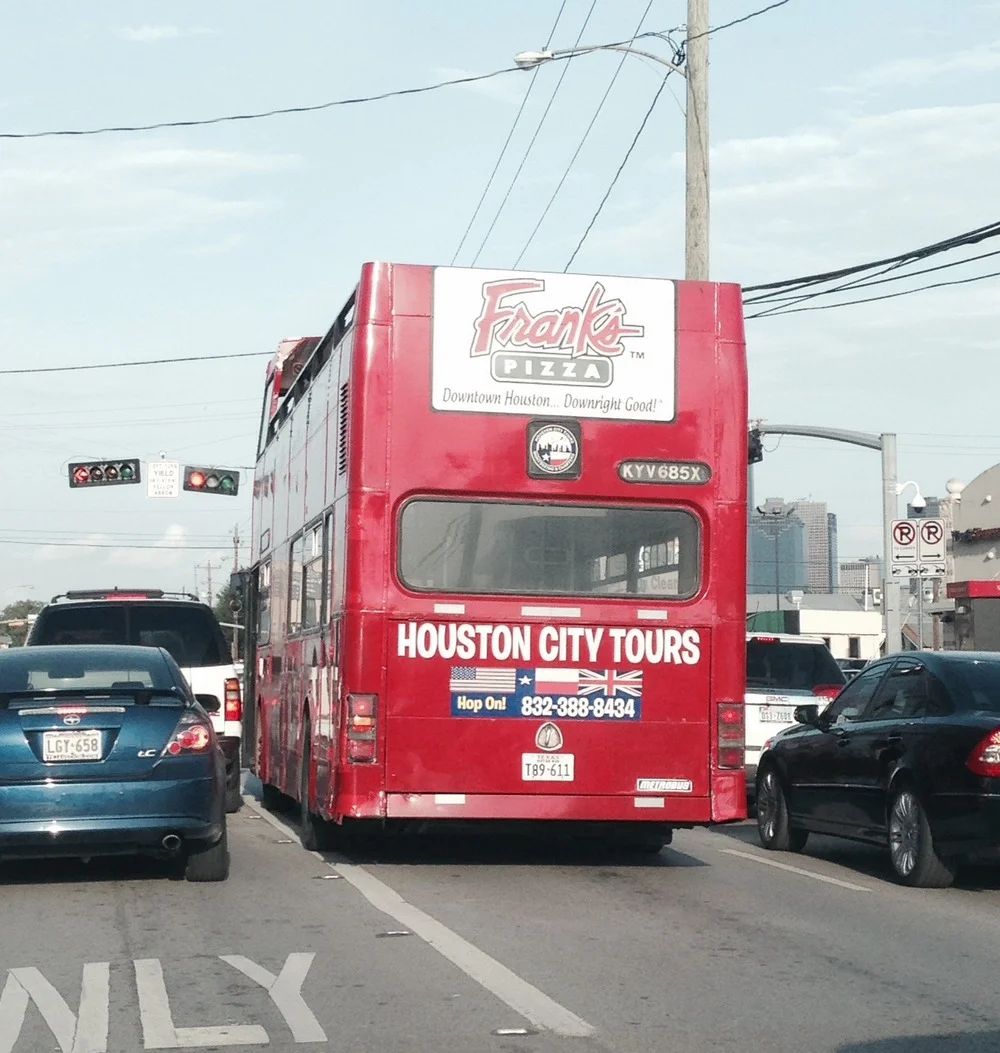 Double Decker Bus in Houston