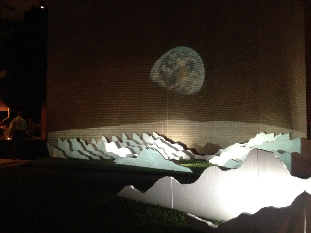 Moonrise Party on the Plaza - Rothko Chapel