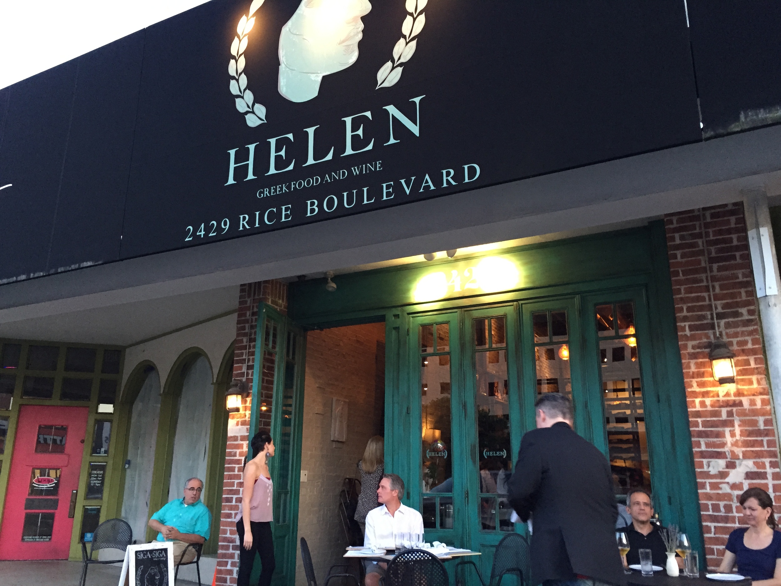 Popping into Helen Greek Food and Wine (Rice Village)