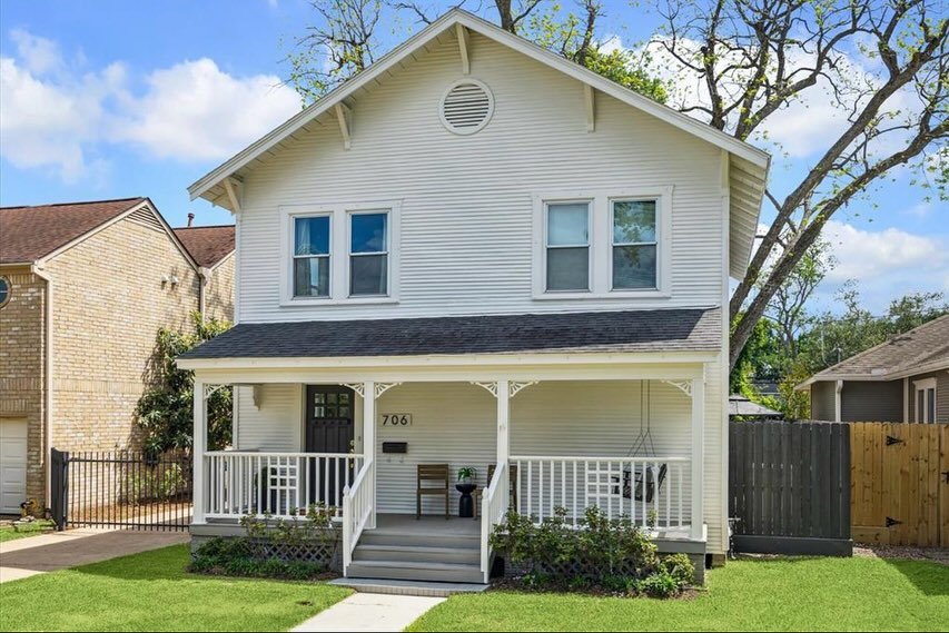 Just listed! Looking for &ldquo;the one&rdquo;? Look no further! Yes, it&rsquo;s as cute as it looks. Four bedrooms (including a first-floor one!), a dreamy front porch, a real front and back yard, and all the charm you expect in the Houston Heights.