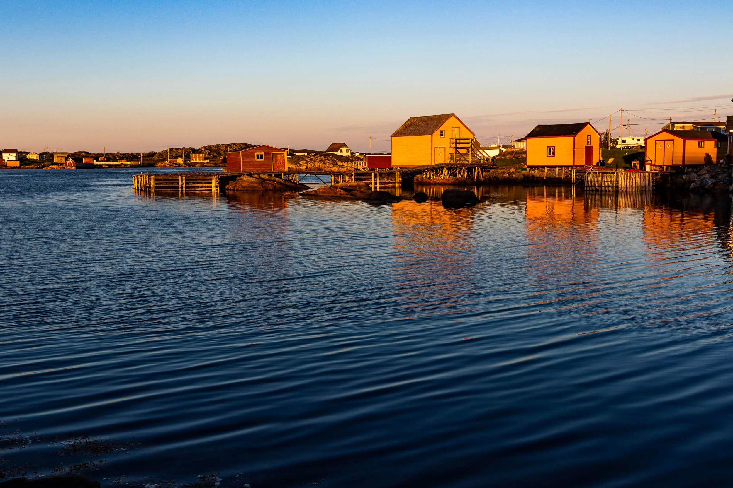 "Outport Twilight", Fogo Island