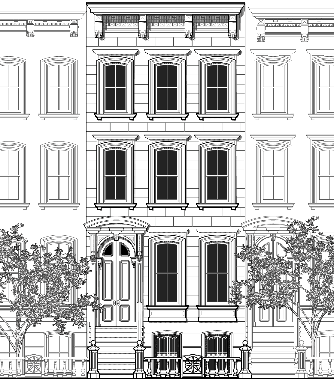 West Village Townhouse Renovation — Bories & Shearron Architecture DPC