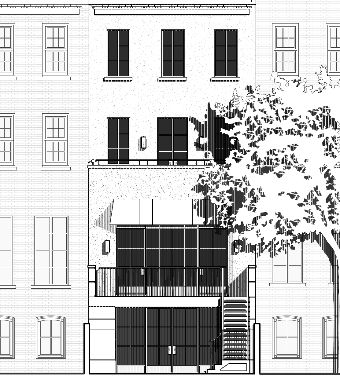 West Village Townhouse Renovation — Bories & Shearron Architecture DPC