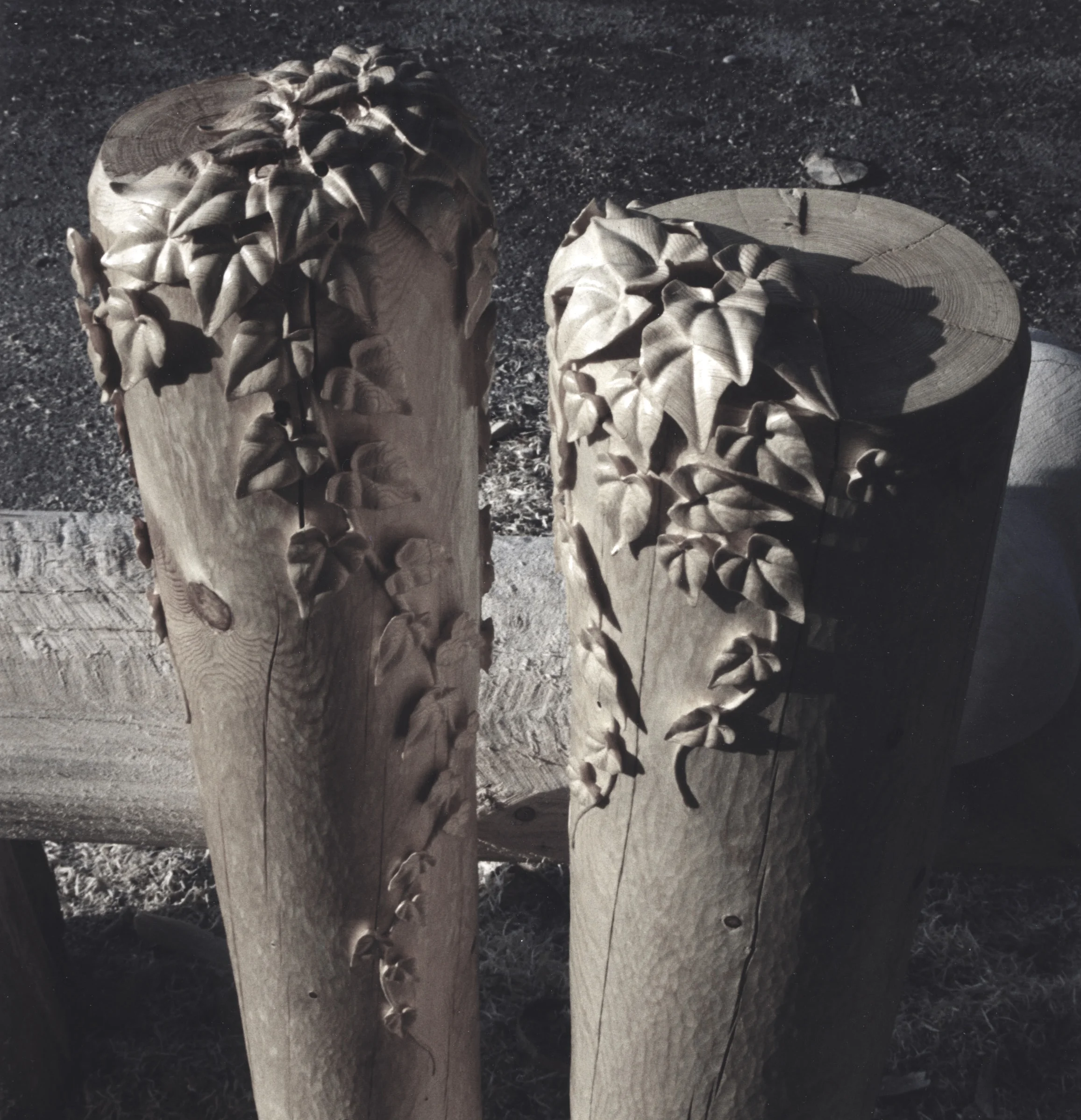  Newel Posts  Pine  12 inches in diameteer 