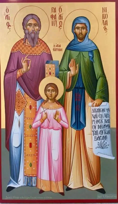 Bright Tuesday, Sts. Raphael, Nicholas and Irene - NO Liturgy