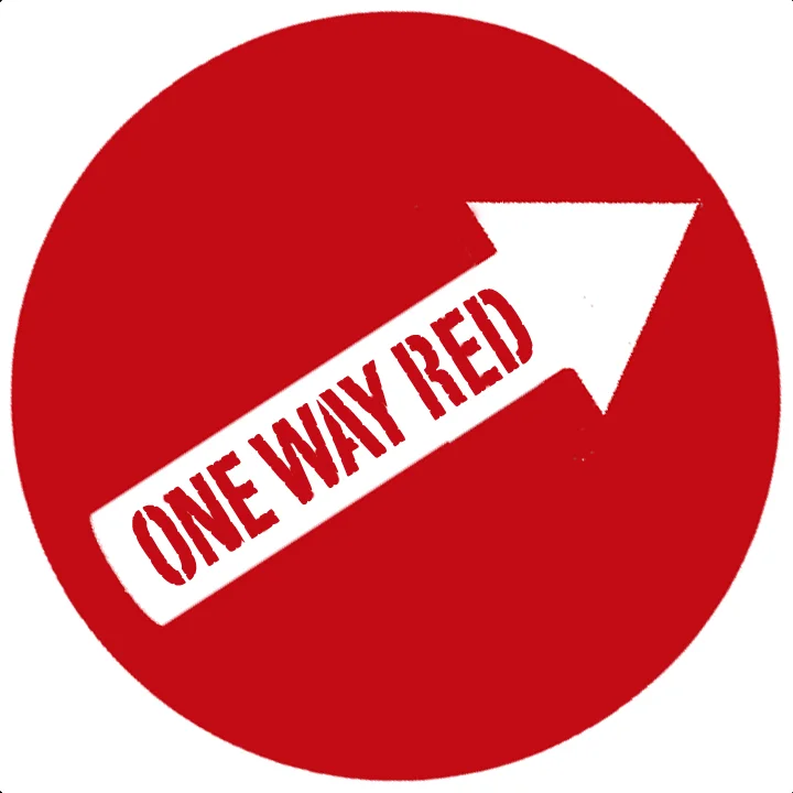 ONE WAY RED T-SHIRT