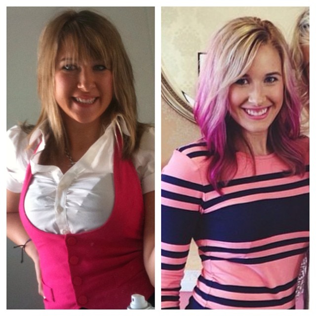 left: April 2011. right: June 2014