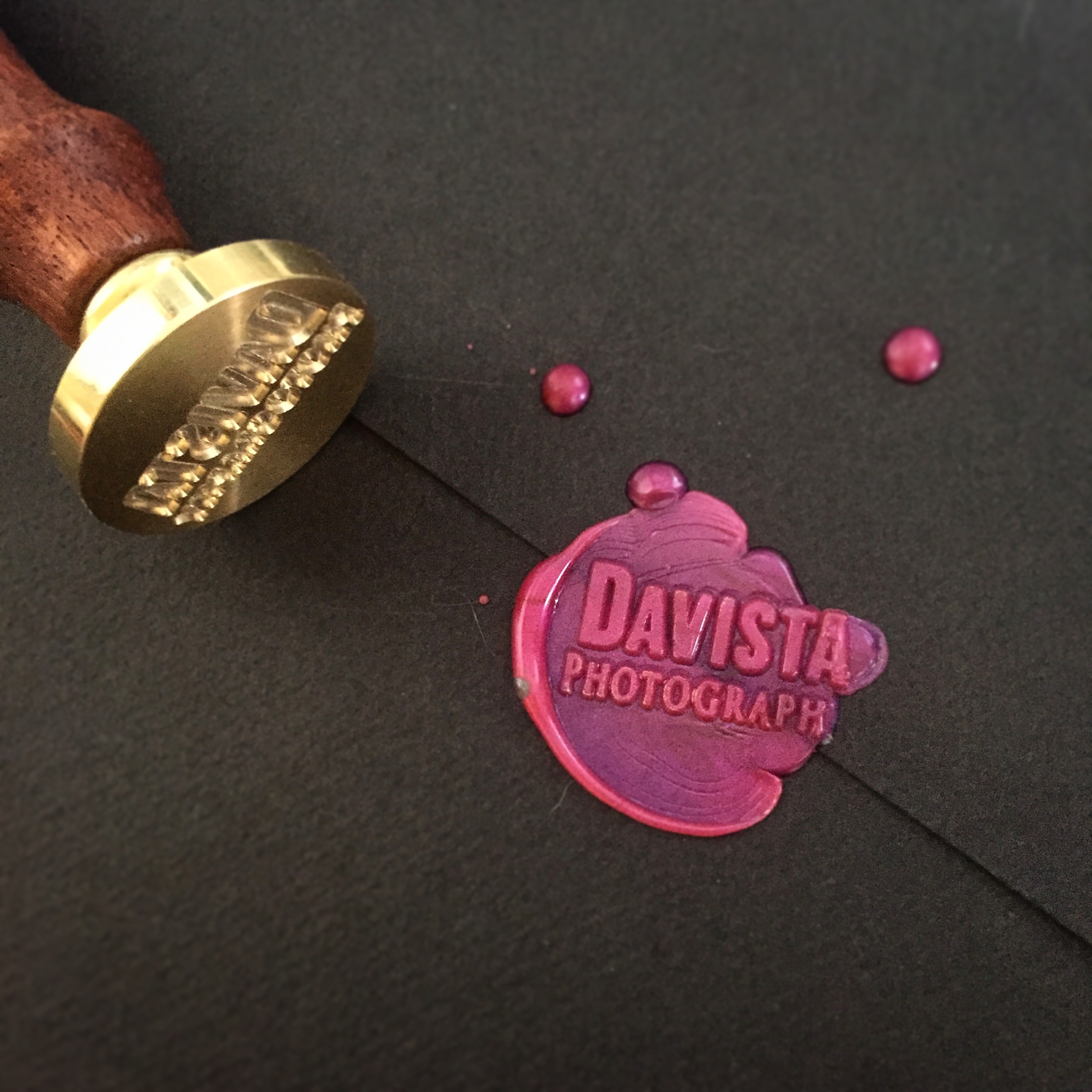 Wax Seal Stamp- adding a personalized touch to art
