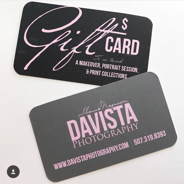 Davista Photography Gift Card!