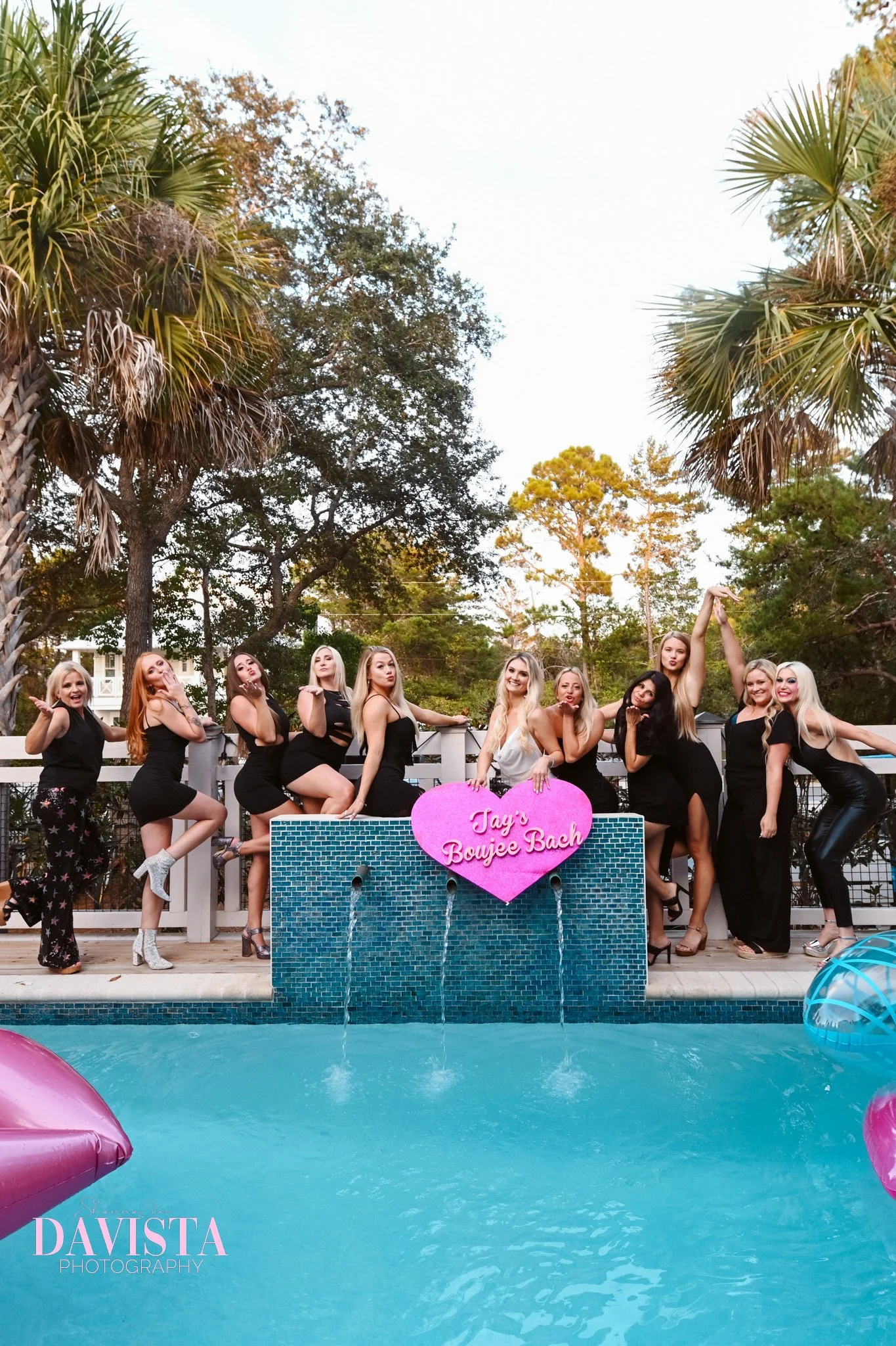 seaside bachelorette boujee