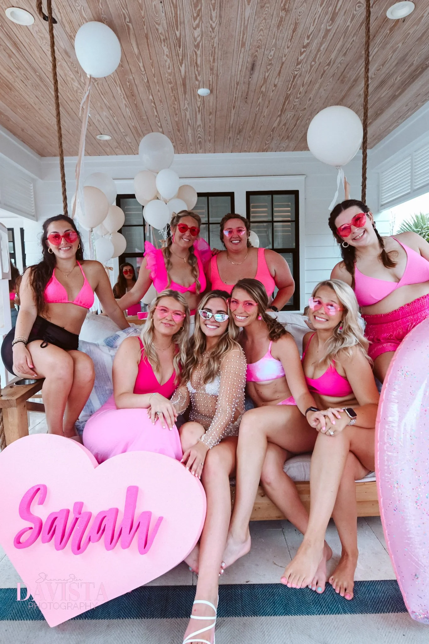 30a bachelorette photoshoot