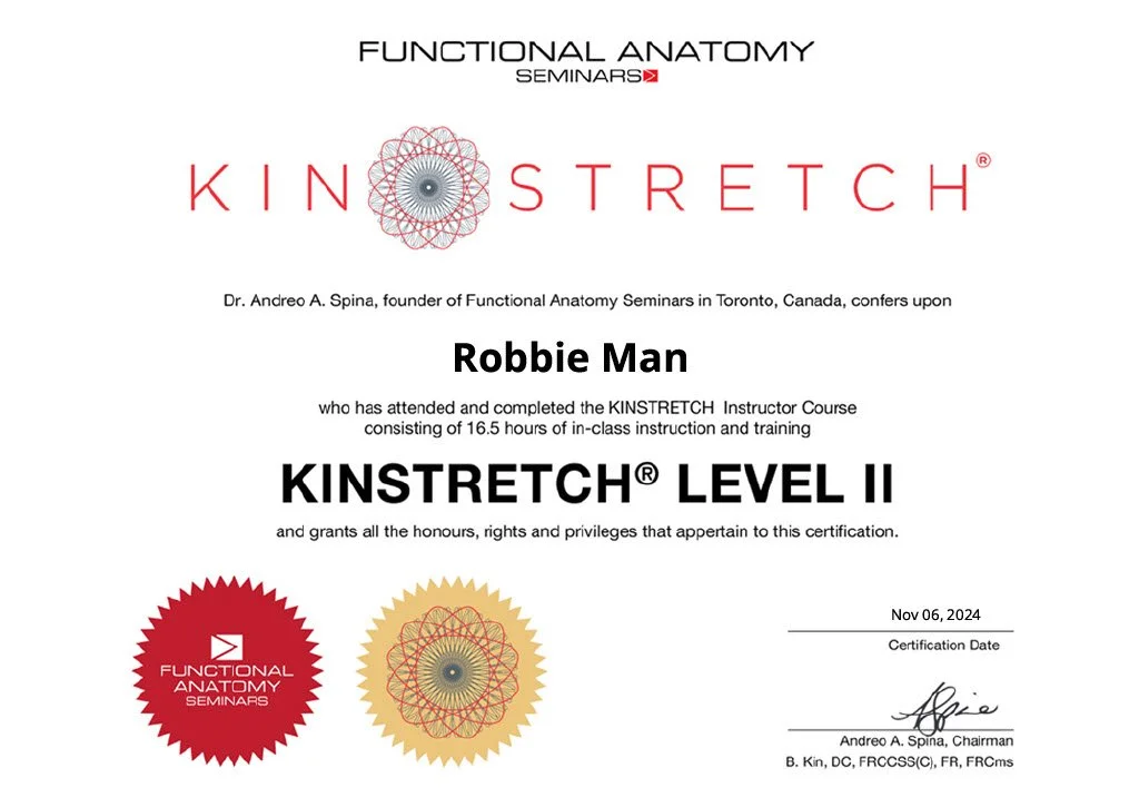 Kinstretch Level II Certified