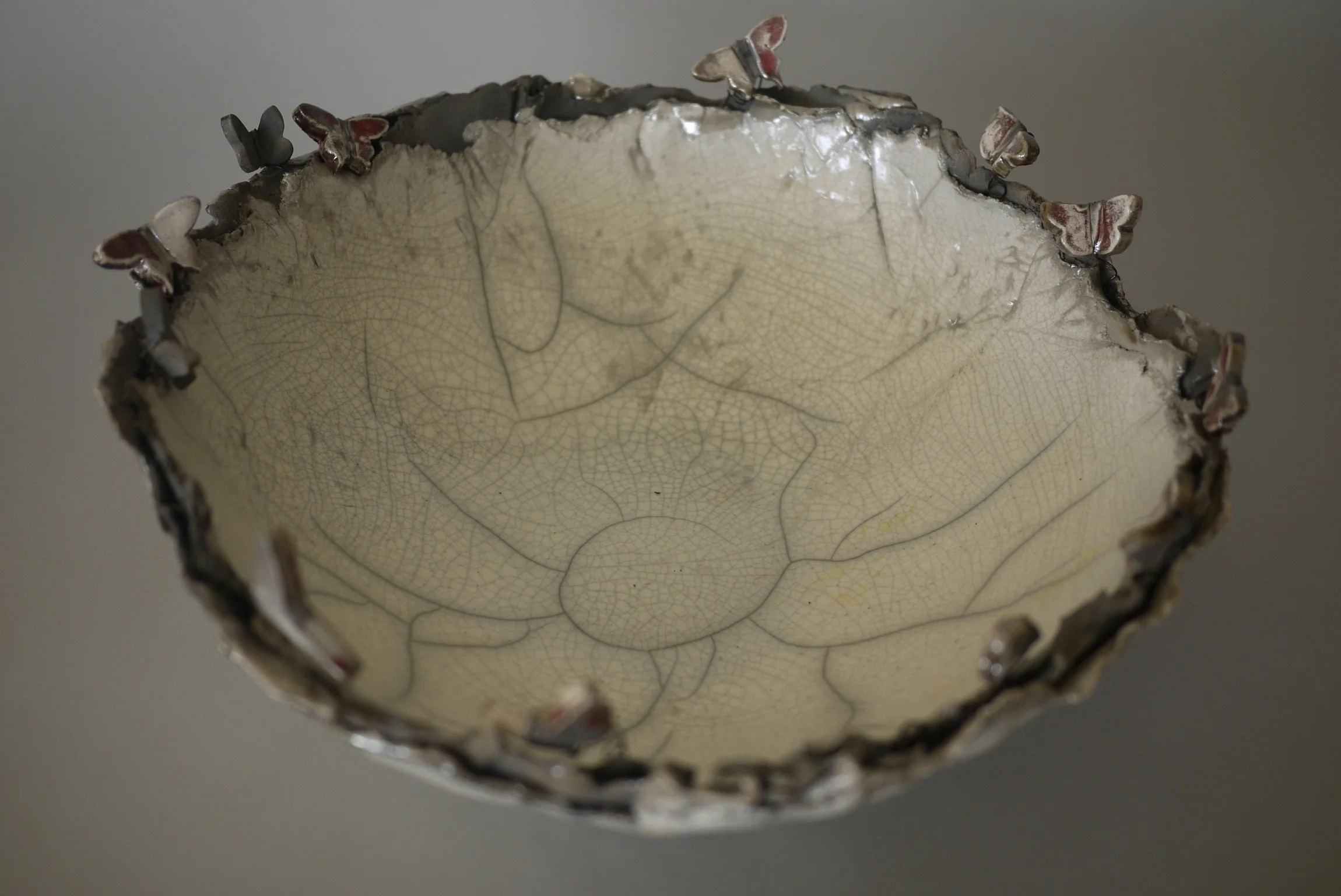 Red Butterfly Bowl