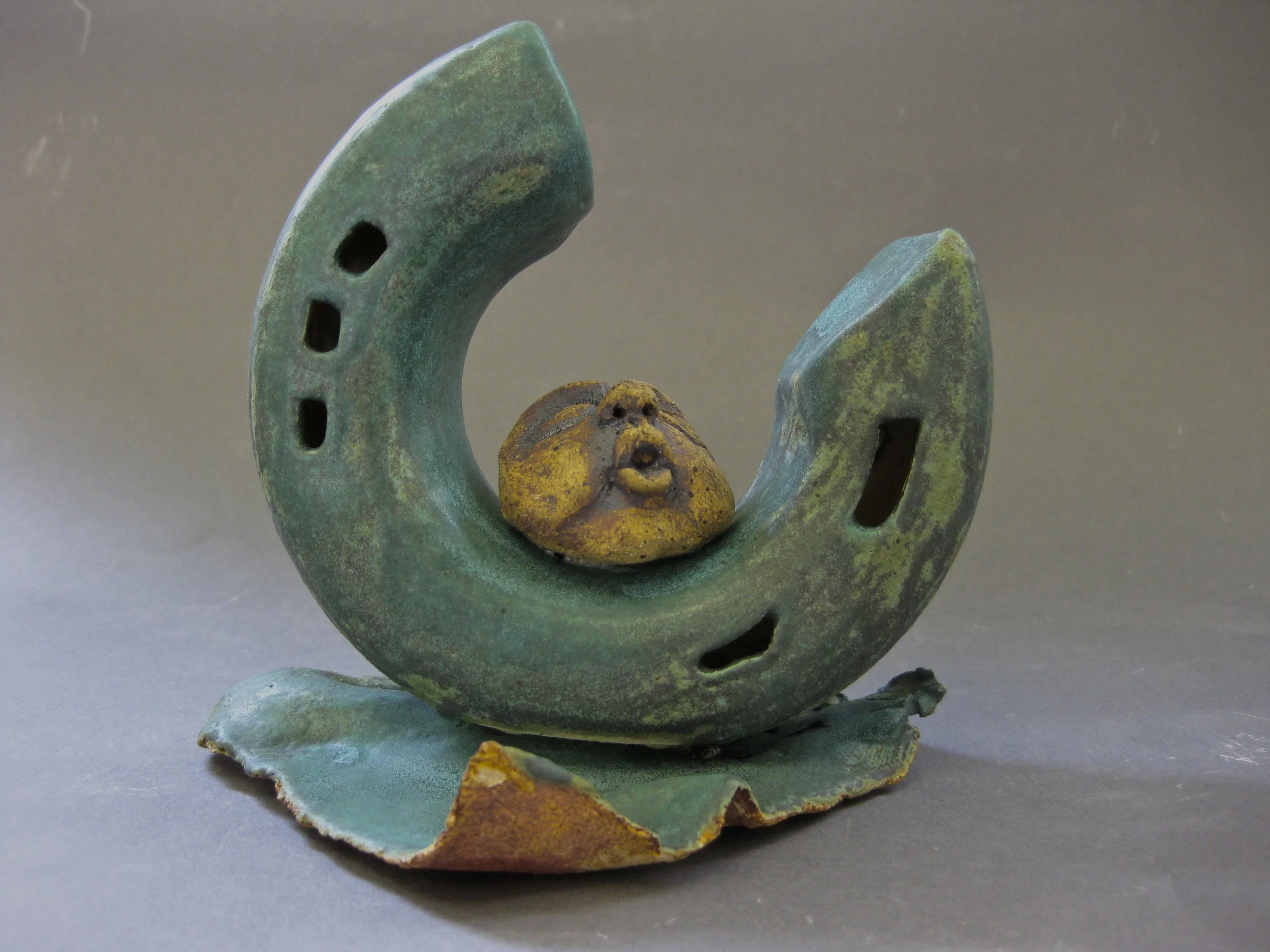 "Man on the Moon, Turquoise"
