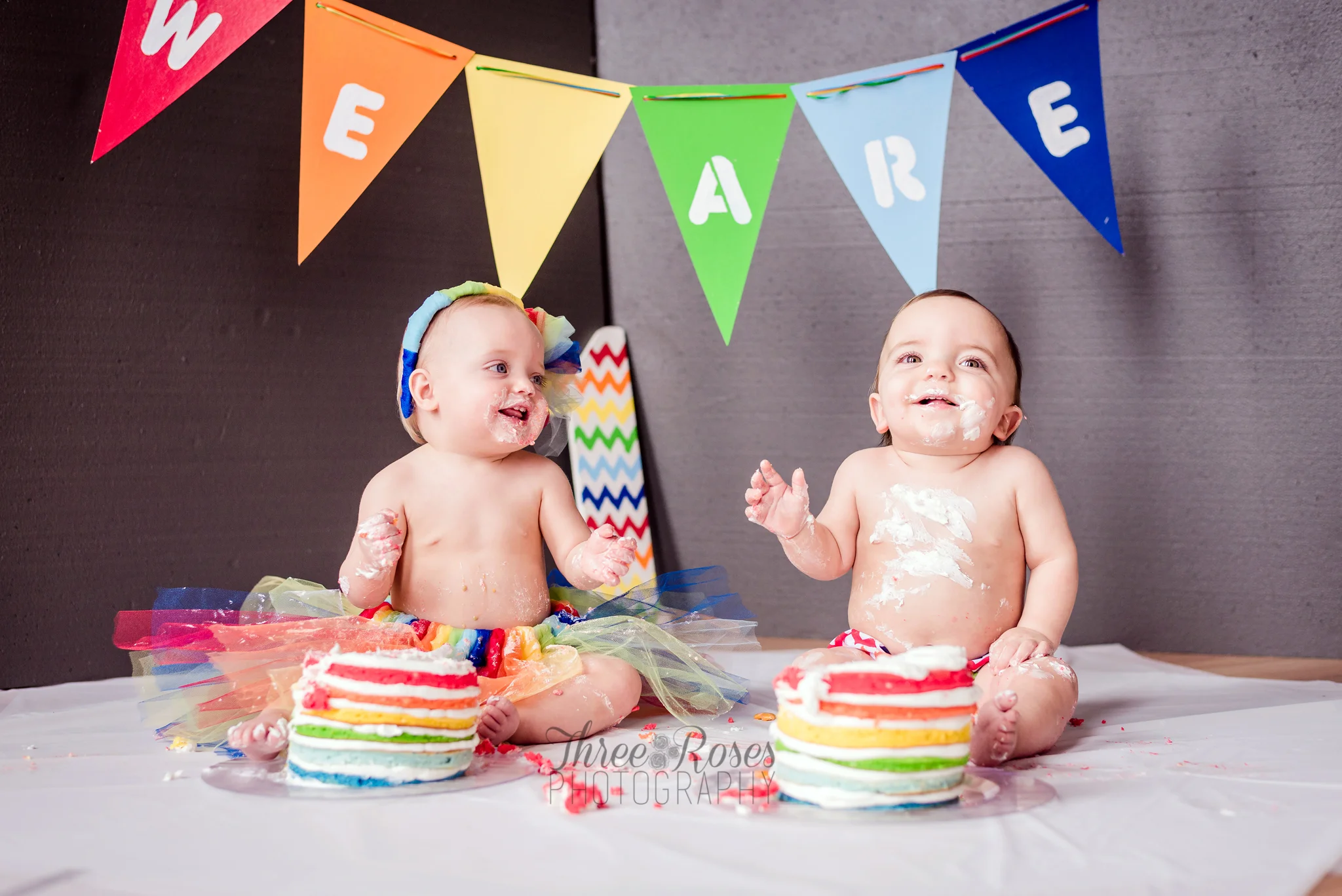The Twins Turn One | Salem Oregon Photographer