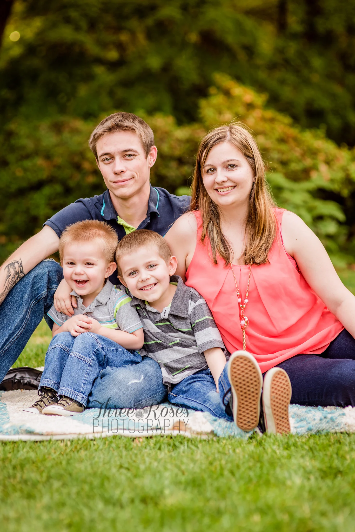 Family in Summer | Salem Oregon Photography