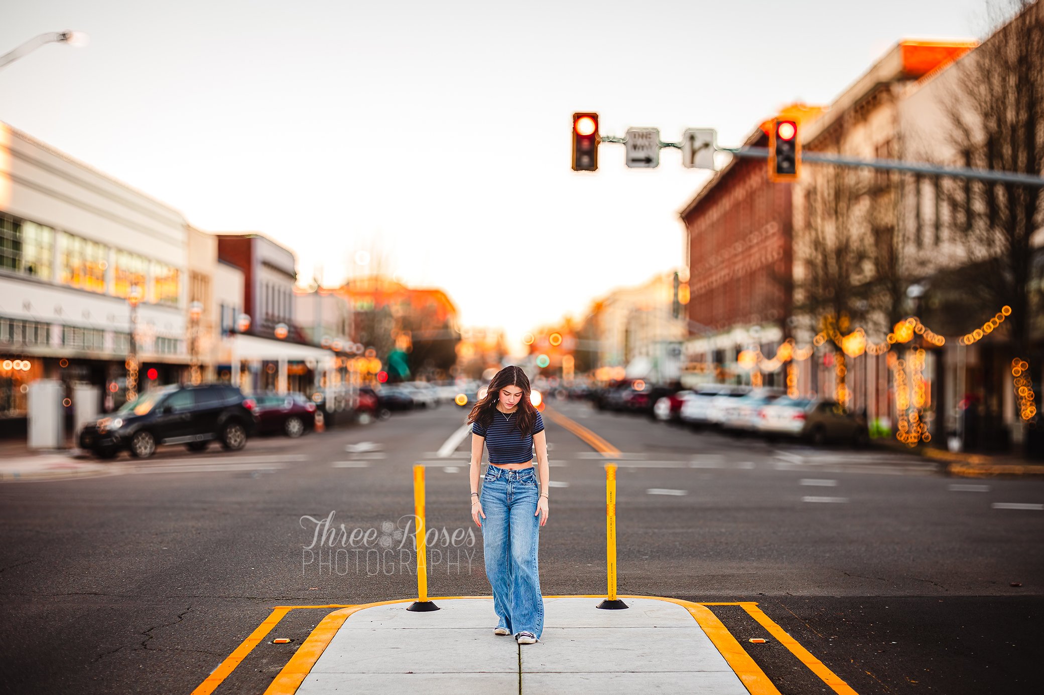  senior session downtown urban salem oregon senior photographer 