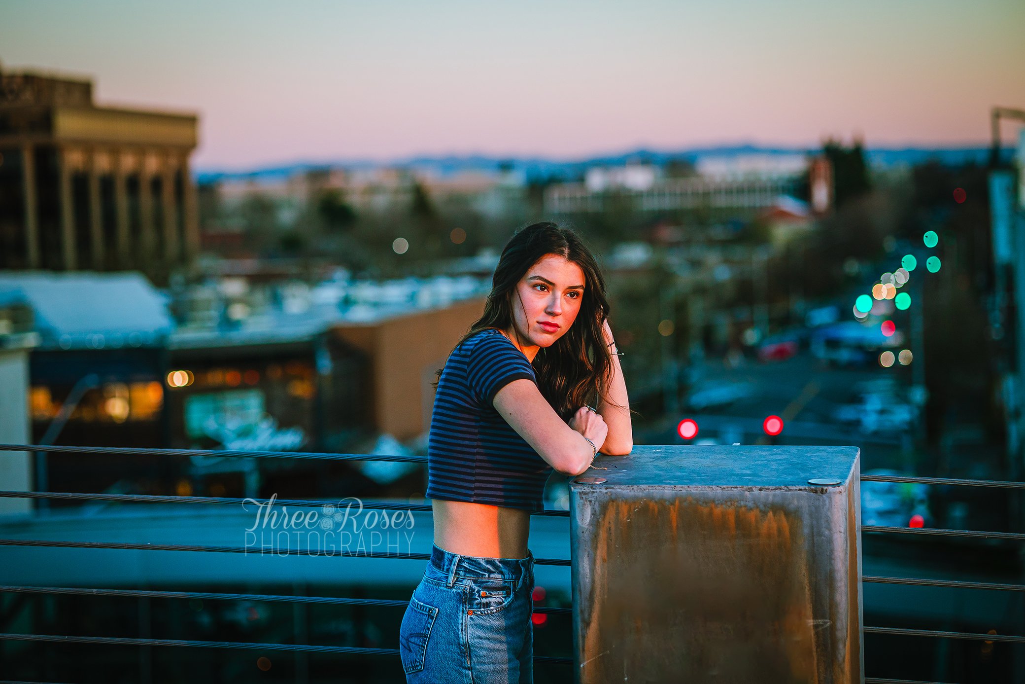  senior session downtown urban salem oregon senior photographer 