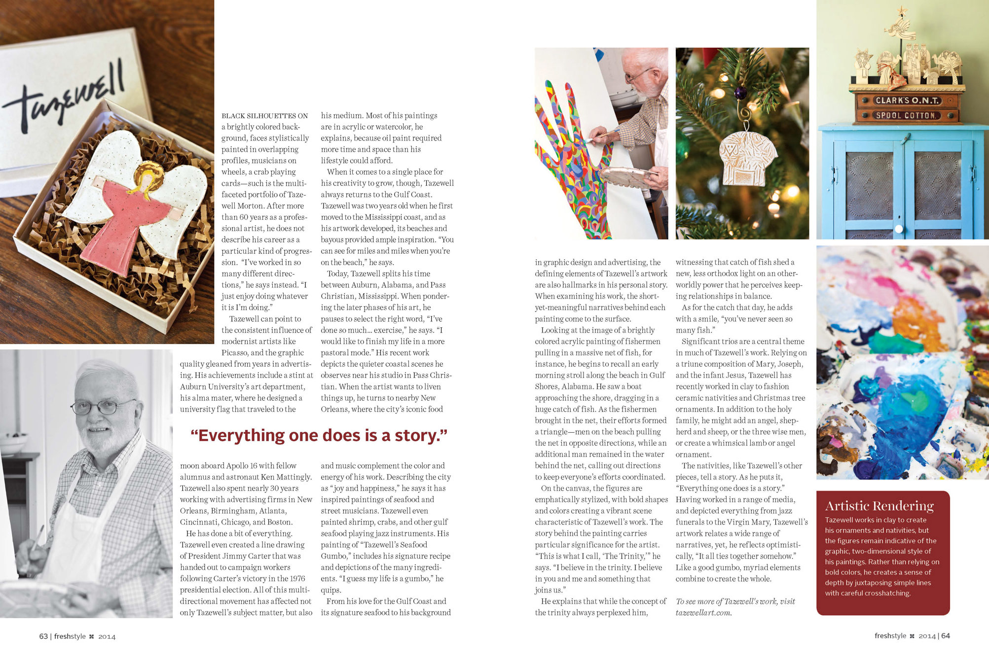 Graphic Arts, Tazewell Morton, fresh style magazine