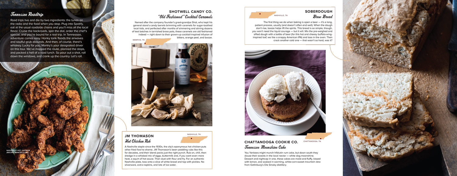 Food & prop styling, "Greetings from Tennessee," Mantry Manual, March 2015