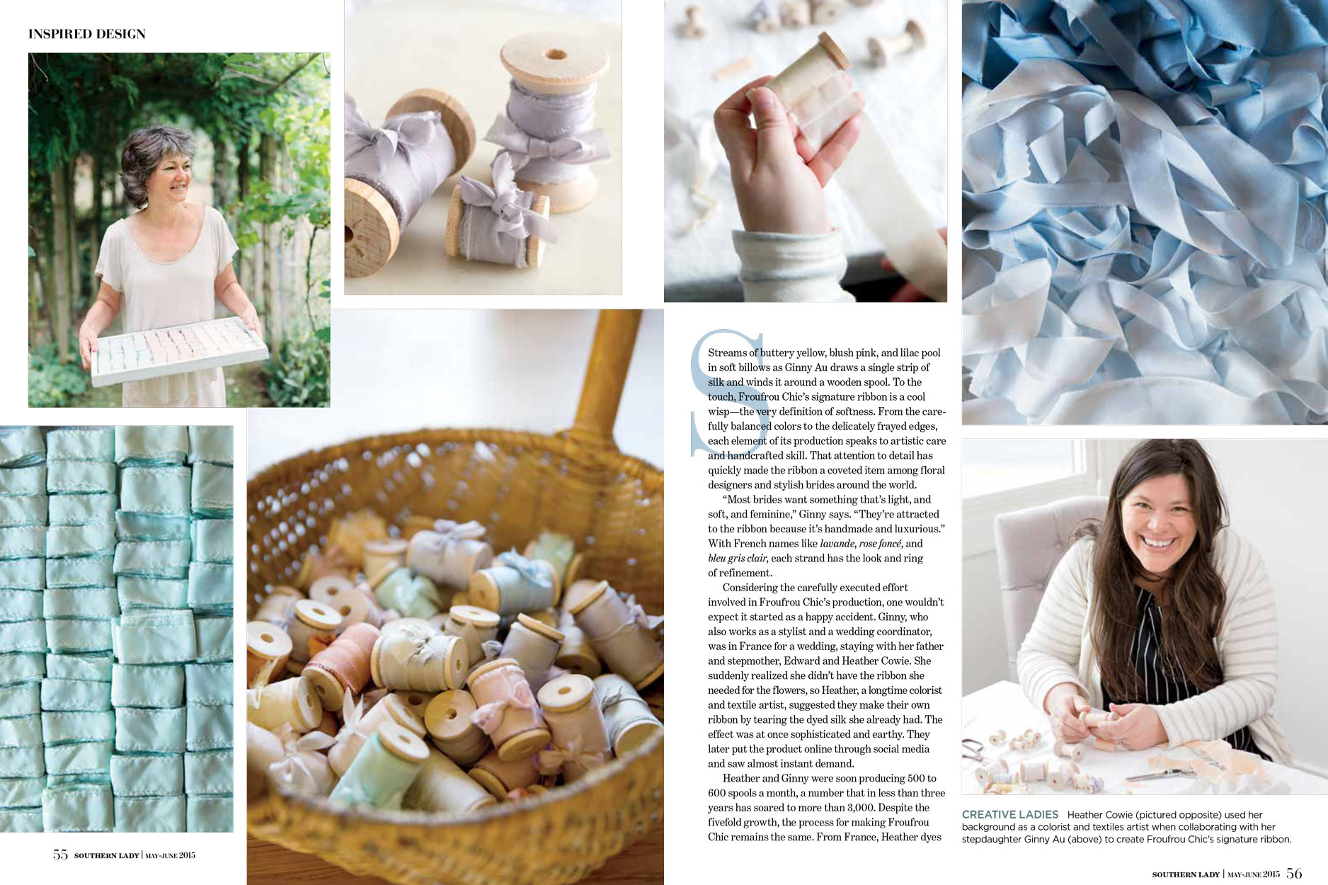 Homespun Luxury, FrouFrou Chic, Southern Lady Magazine