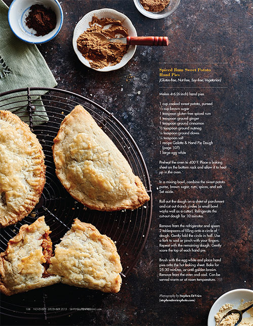 Sugar & Spice: Pies for the Holidays, Simply Gluten-Free, Nov/Dec 2015