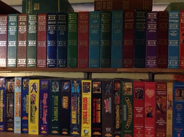 1970s board games designed to look like books! Cool!