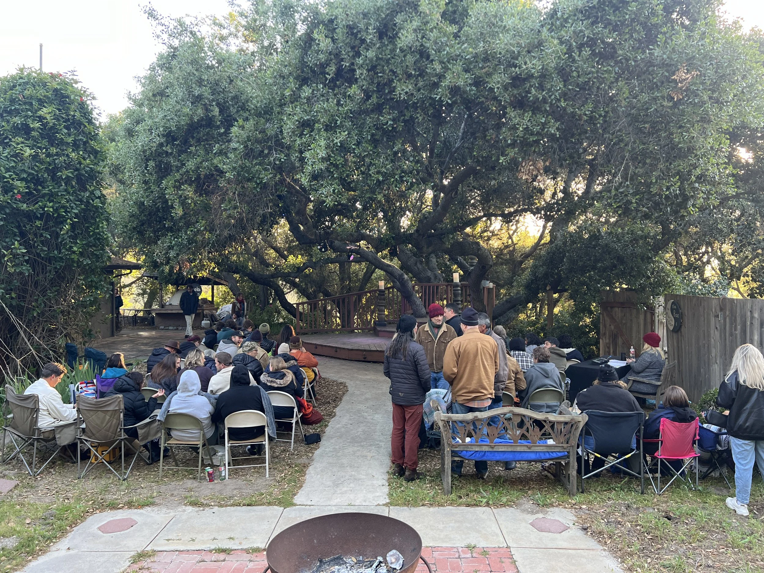 Open air theatre