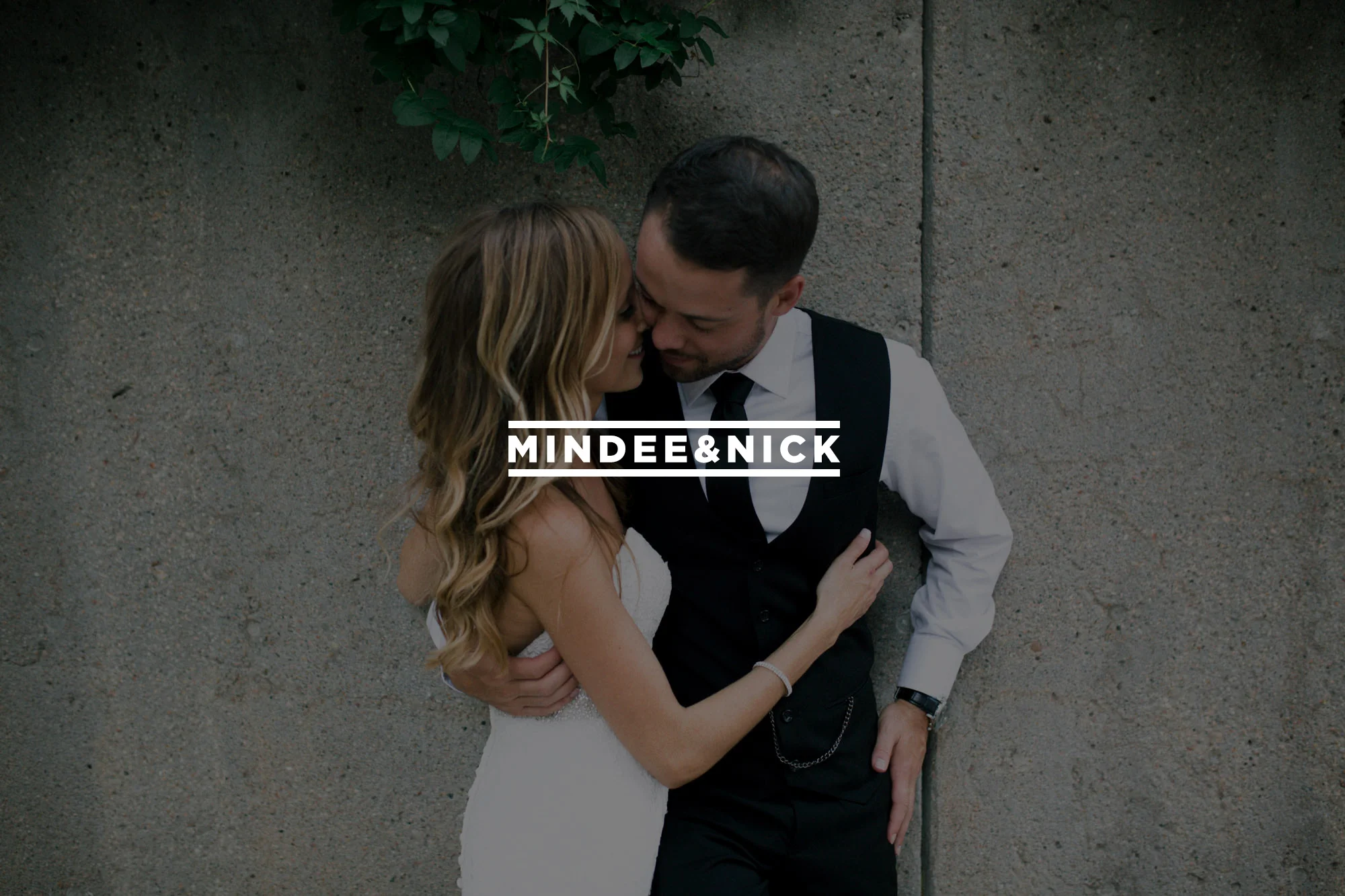 Mindee & Nick's Wedding