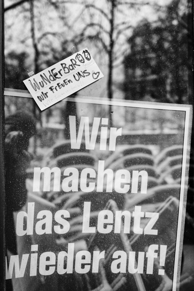 Wunderbar! Lentz will re-open