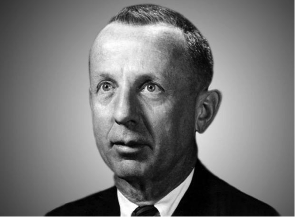 Charles Kindleberger. He looks somewhat paranoid in this photo.