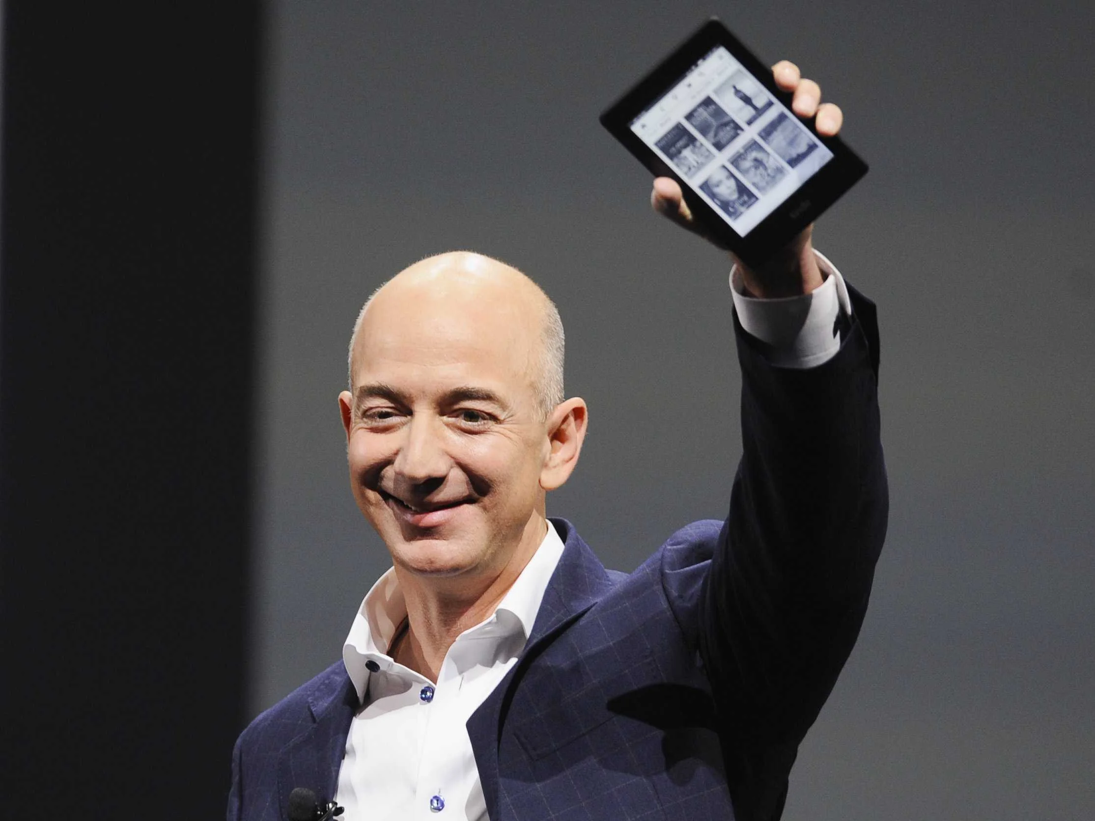 Jeff Bezos, founder and CEO of Amazon. I have a story about him for a later blog post.