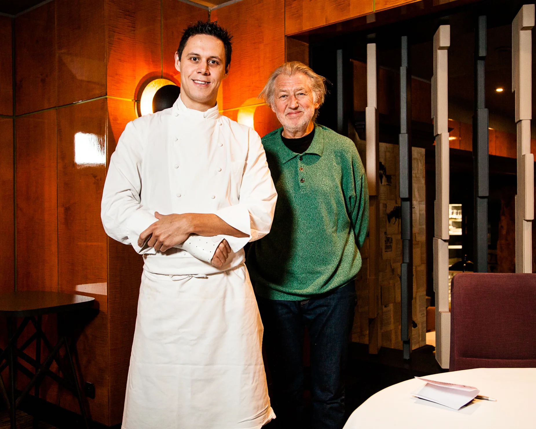 Sébastien Vauxion, Pierre Gagnaire, Paris. © T.Caron