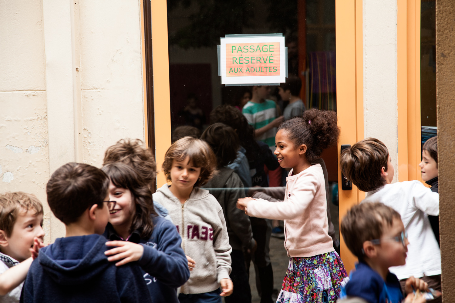  Récréation. École aujourd'hui, Paris.  Commande pour Télérama. 