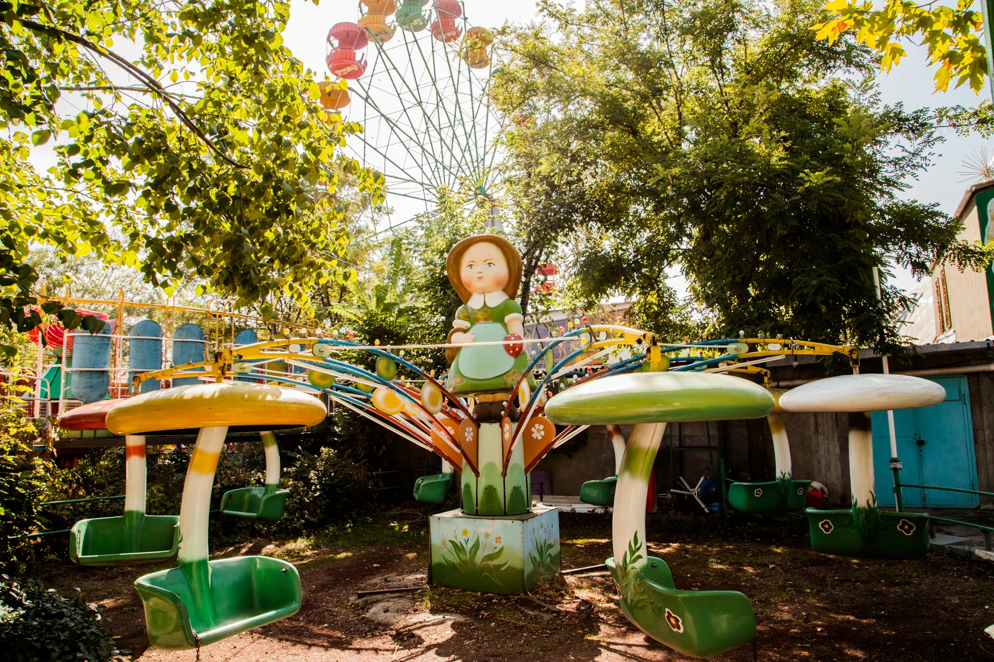 Fête foraine.