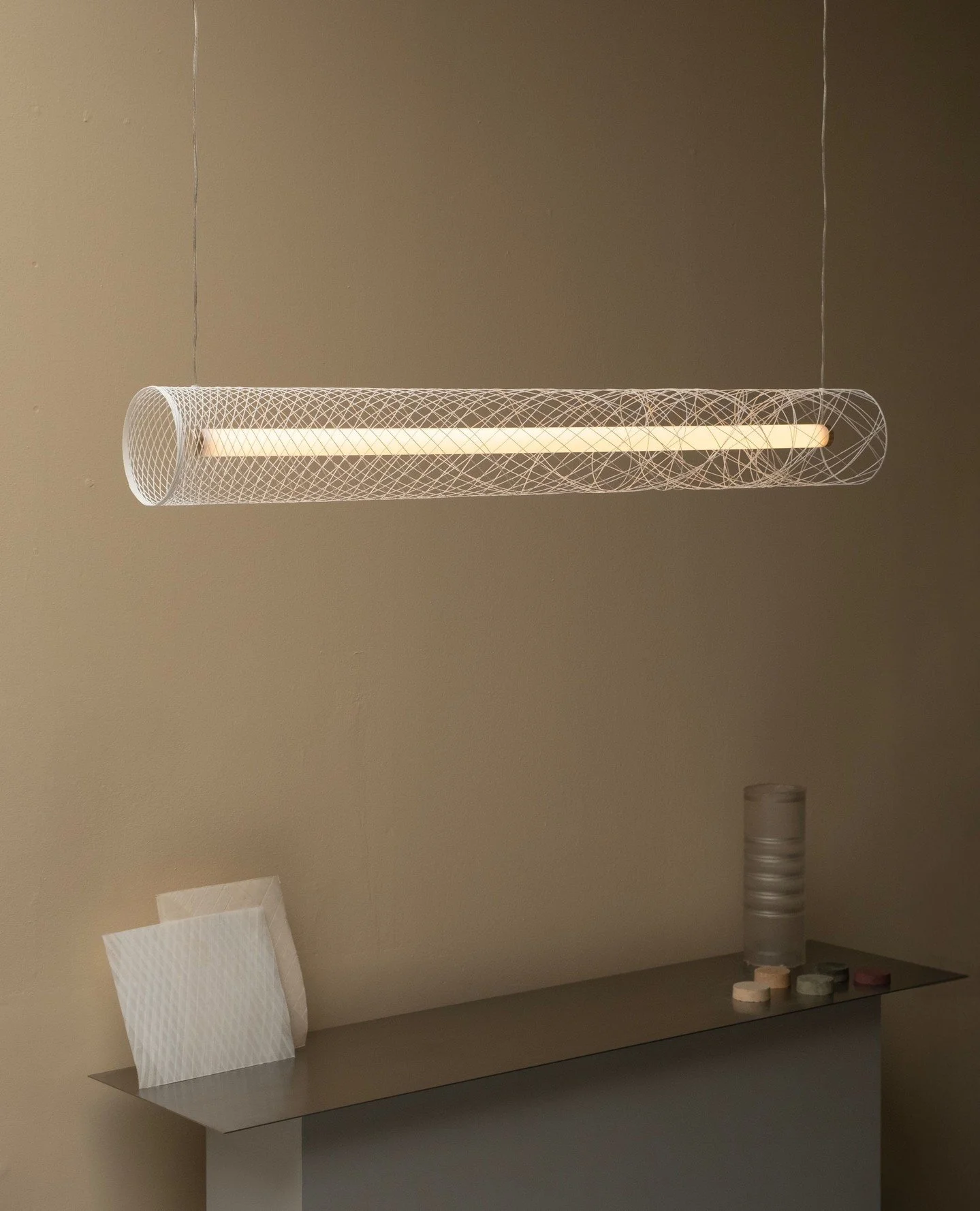 Out of Order &mdash; reimagined with a dimmable LED tube and refined brass or stainless steel end caps.⁠
From order to chaos.⁠
A project created with @bcxsy