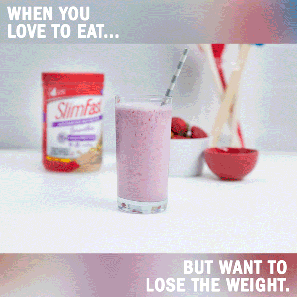 COPY: On the SlimFast plan, you get to eat 6 times a day—so there's no going hungry between meals! 