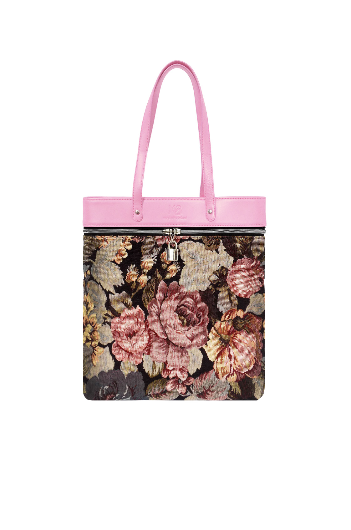 Be Wright Tote - Pink - Flowers