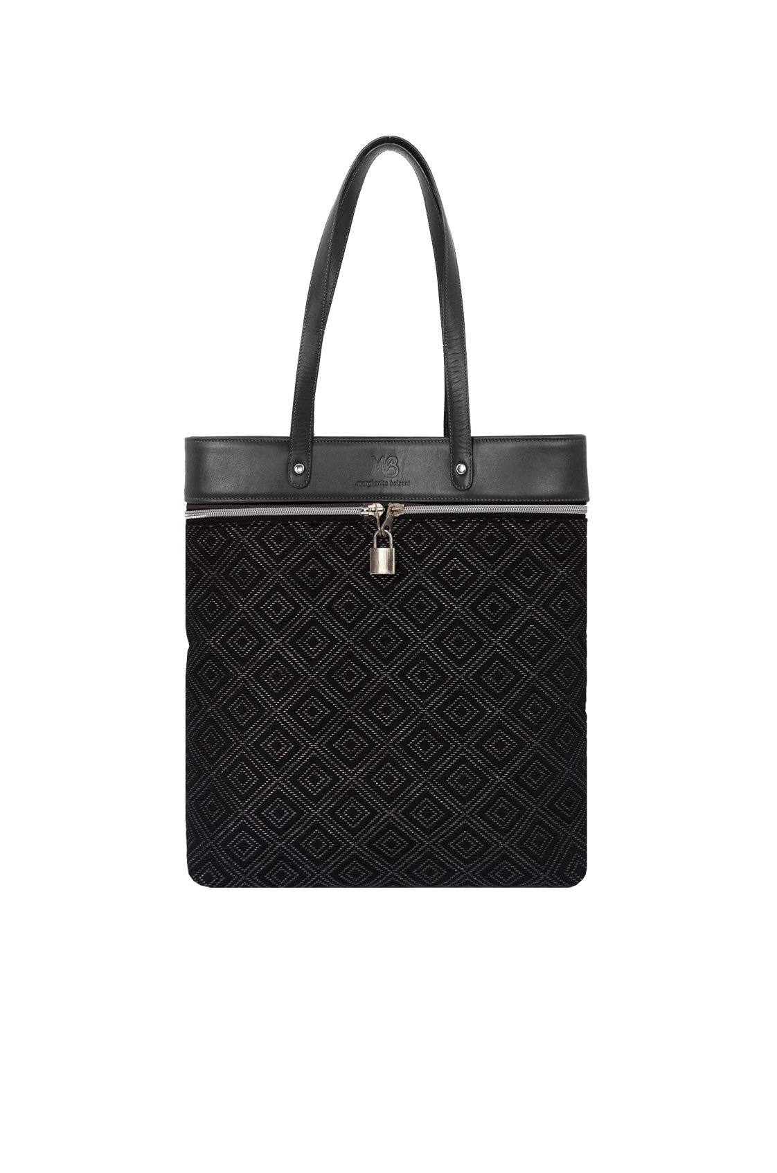 Be Wright Tote - Black - Rhombus