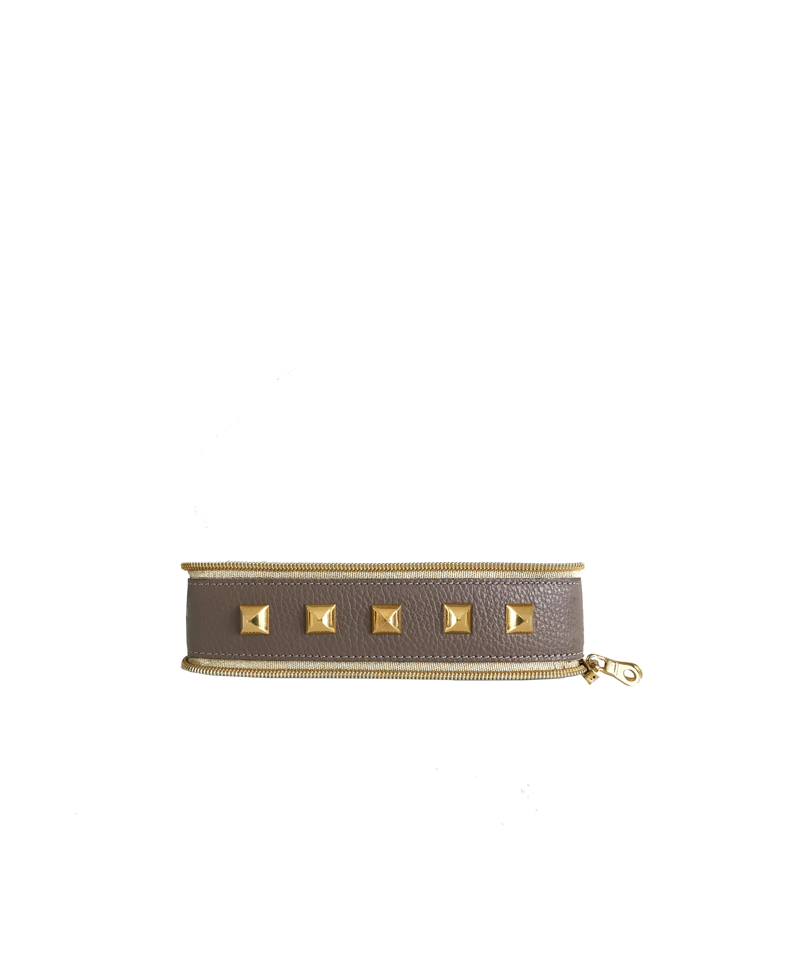 Be Wright Luxe Clutch - Studs stripe 
