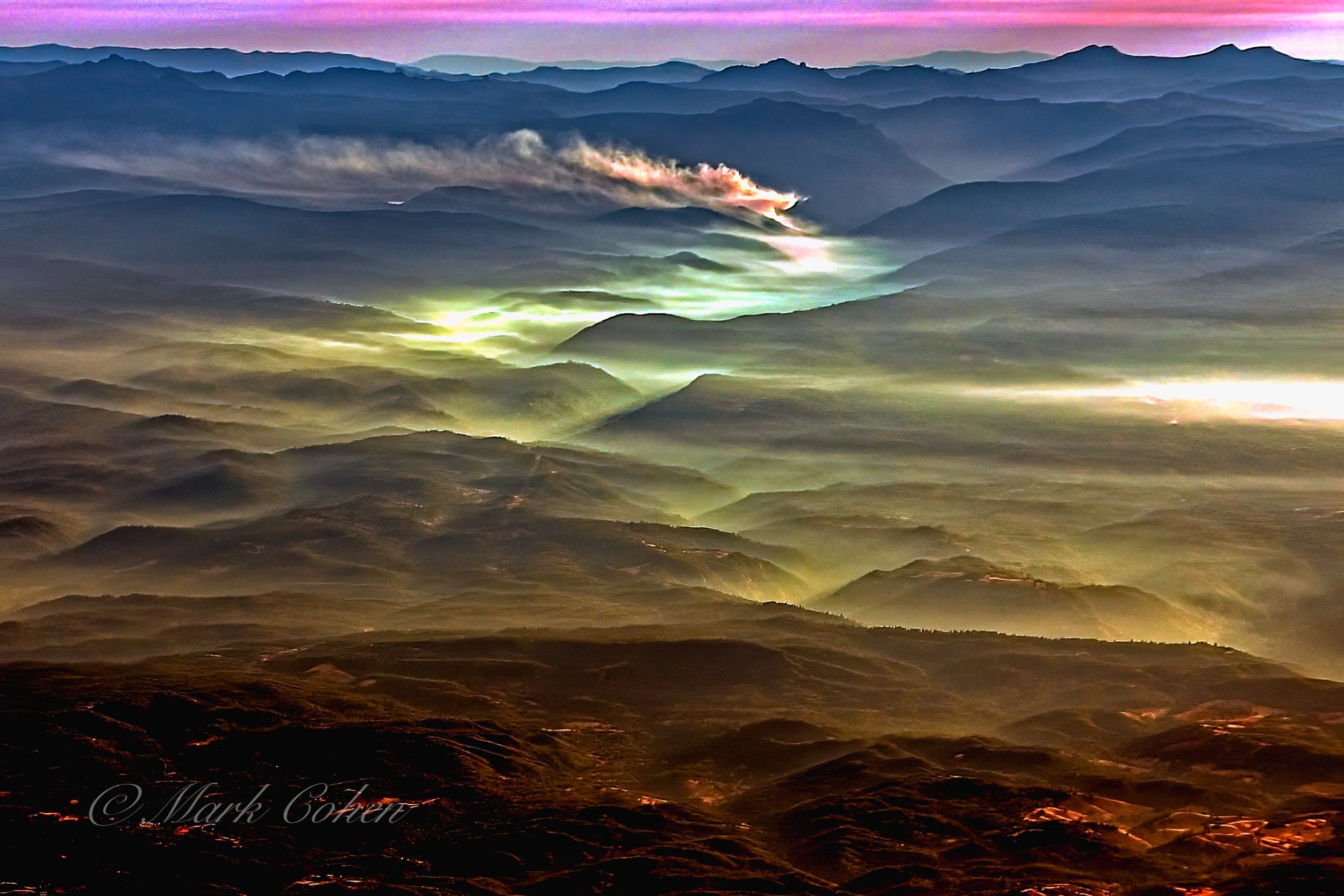 Morning haze, Sierra foothills  2004.jpg