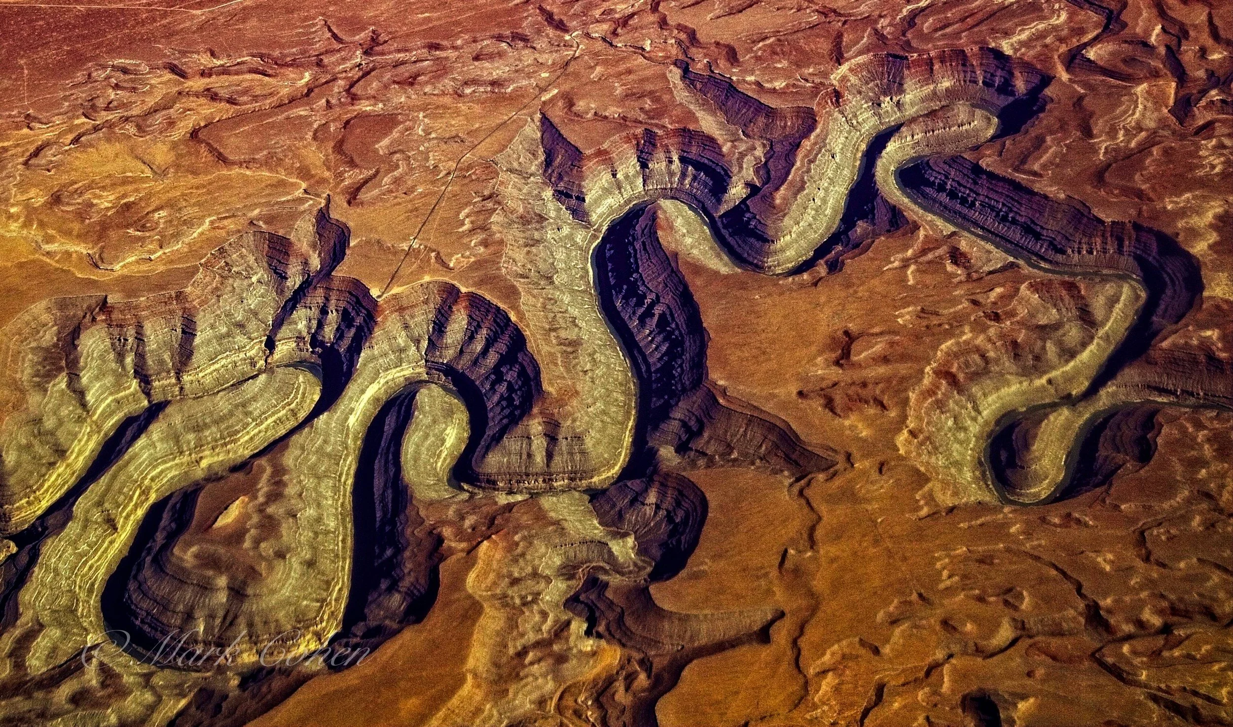 Dry river bed, Nevada