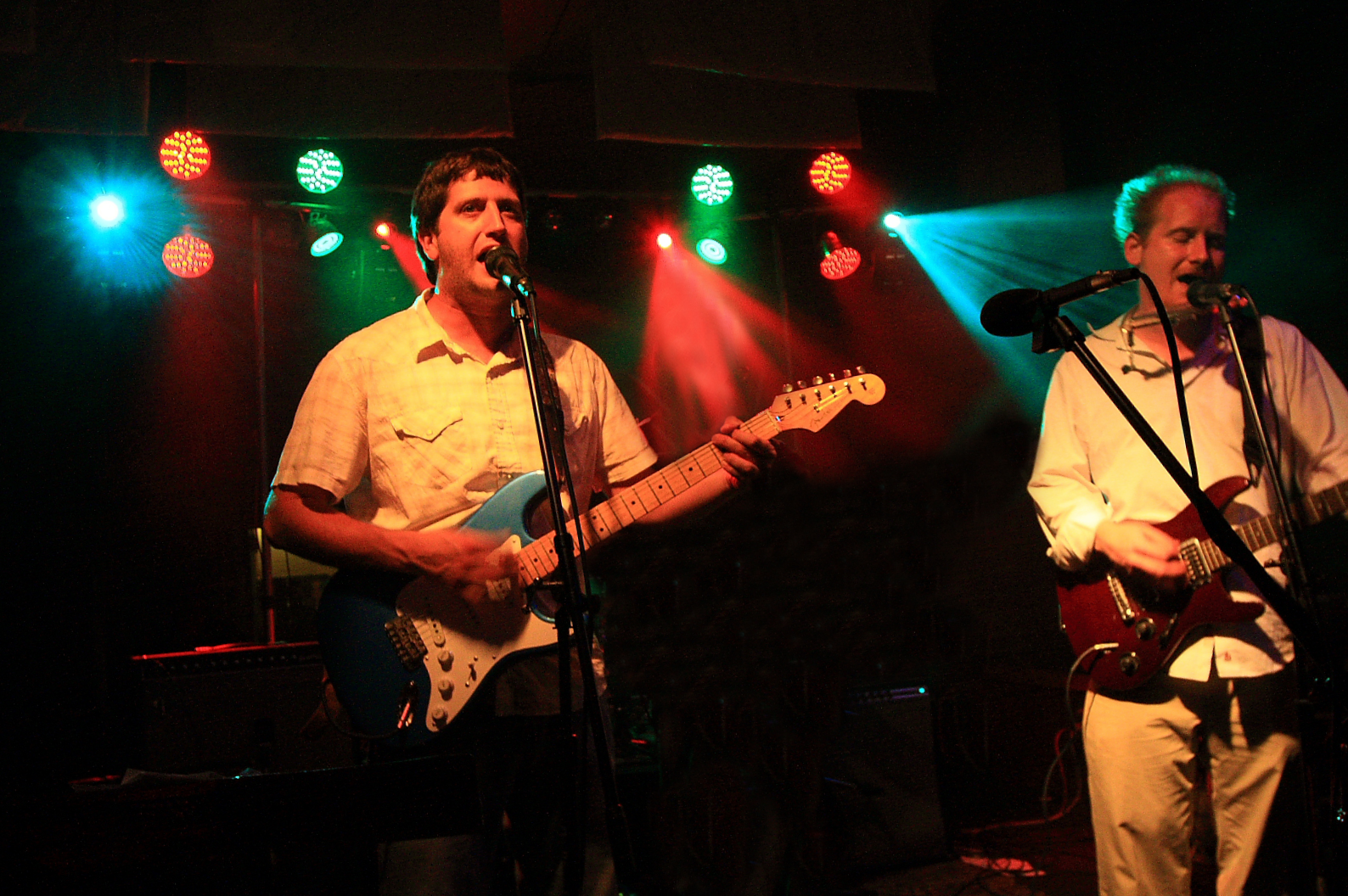 Merkley and Morgan at Luckys lights.jpg