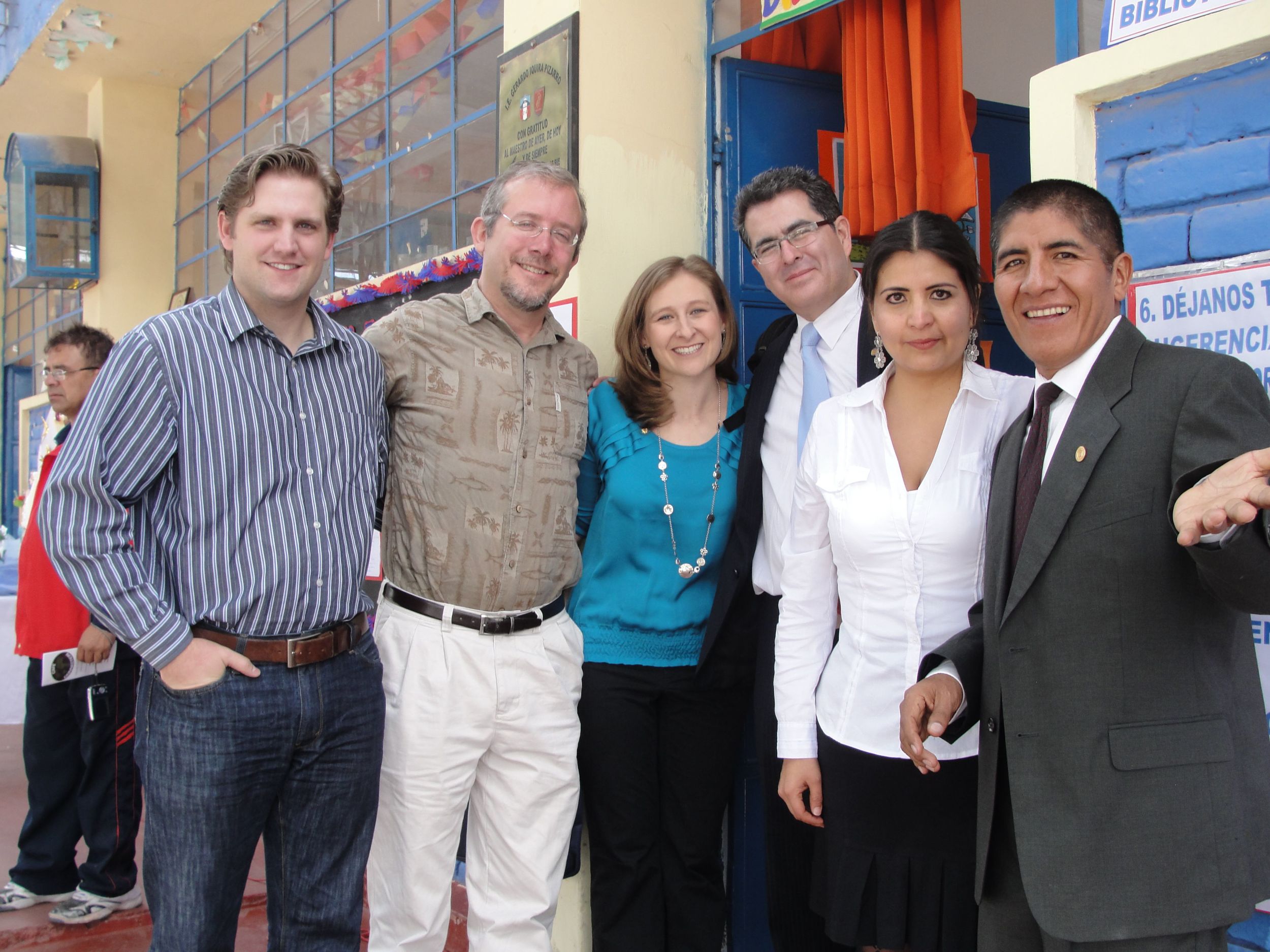 David Fann with the CUDA staff (Greg, David, Megan, Alfredo, Lucia, Abraham)