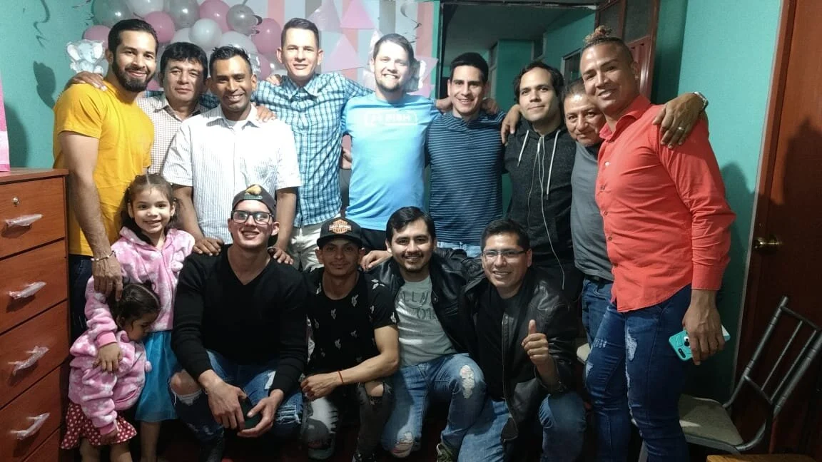 When a group of soccer-playing dudes throws a baby shower