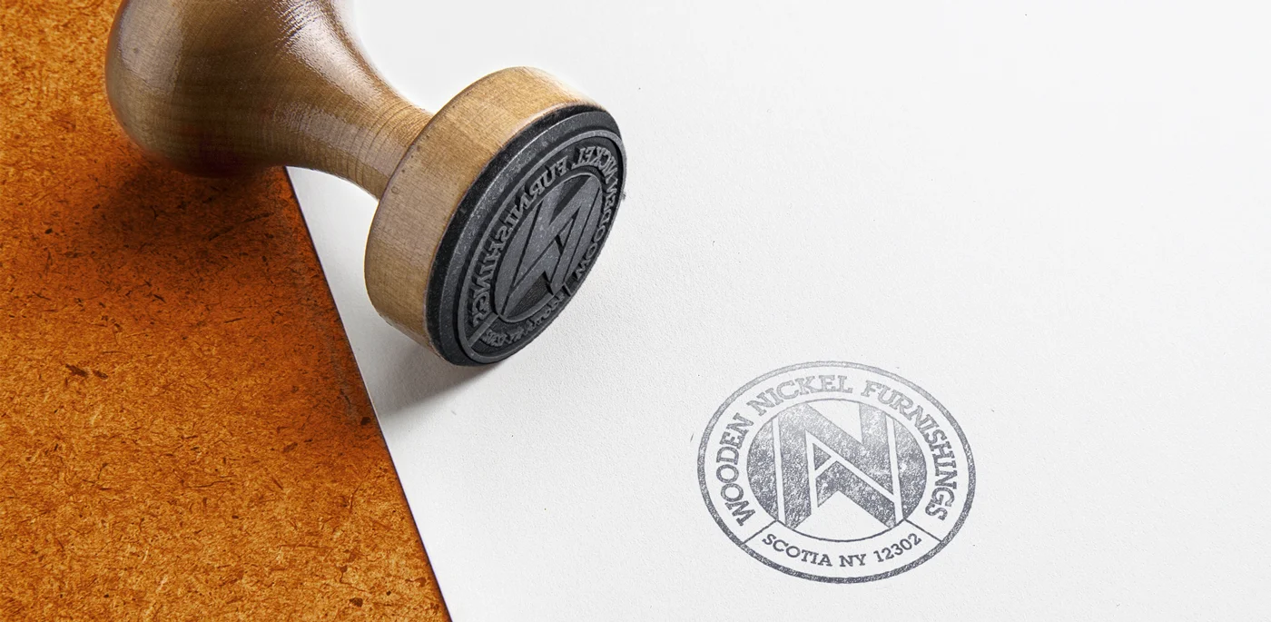 wooden calling cards