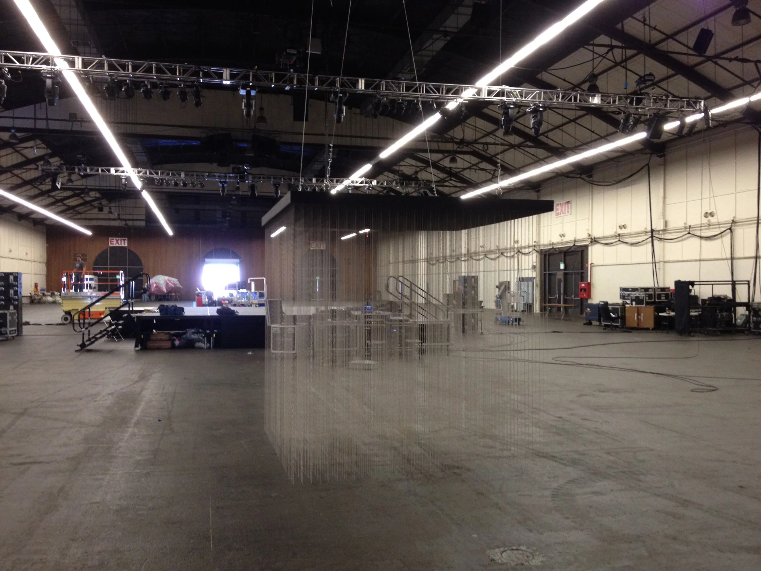installed at maker faire